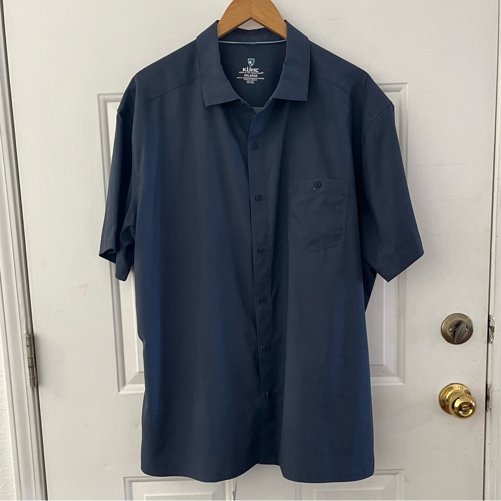 Kuhl Men's Midnight Tide Persuader Light weight- Shirt Sz XXL - Picture 4 of 8